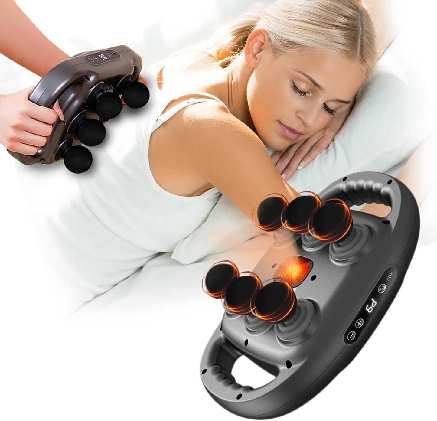 6 Head Massage Gun
