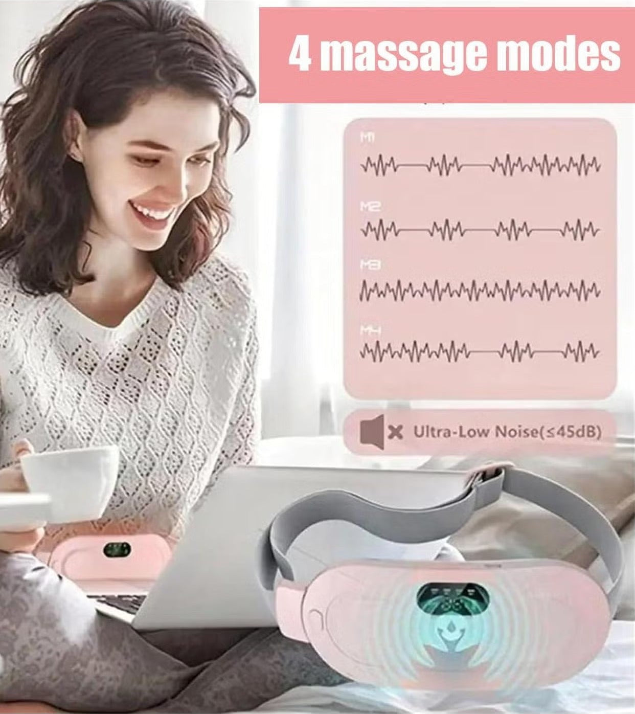 Cordless Heating & Vibration Relief Belt for Period Pain